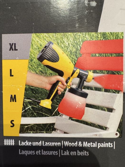 Pistola Pintura Wagner W100 Wood&Metal