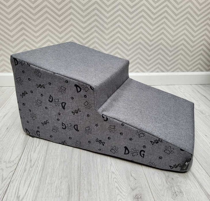 Schody dla psa pochylnia 2 stopnie 30cm rampa podest stabilne schodki