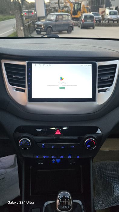 Rádio Hyundai Tucson IX35 Android 14 com GPS