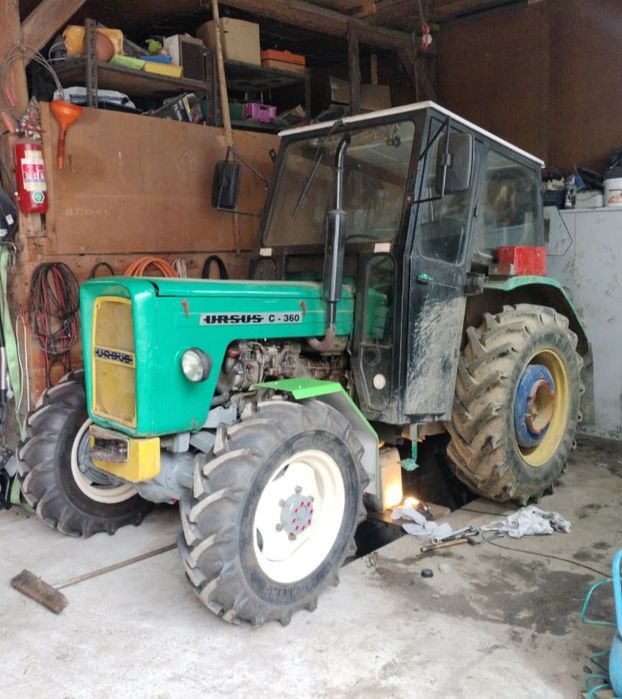 -U-R-S-U-S- C-360 4x4 Przedni napęd  ROBUR c-4011 c-362 c-355 MONTAŻ