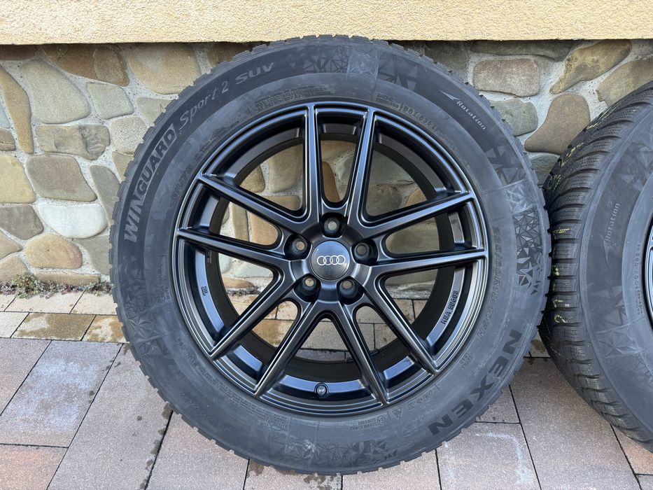 Koła zimowe Audi Q5 235/60R18 Nexen 2024r 7,3mm quattro s-line 5x112