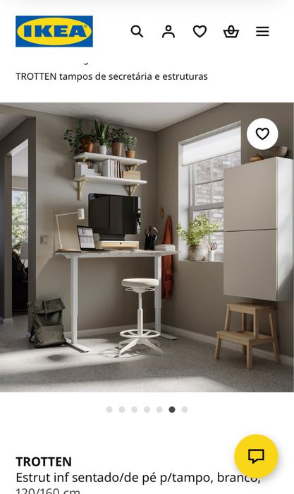 Pes de secretaria sentado/de pe Standing desk