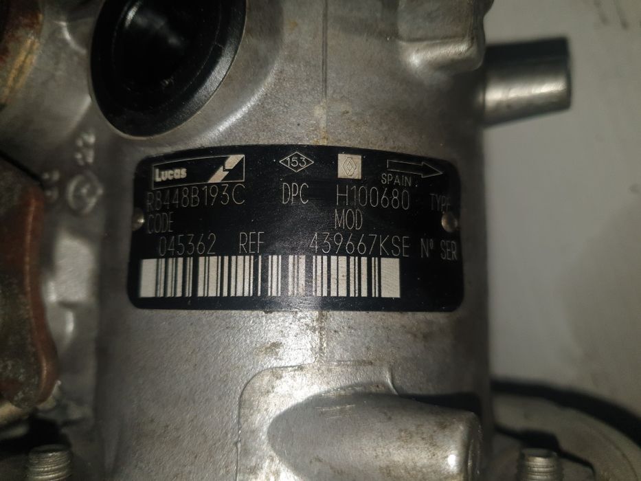 Bomba injectora de Renault kangoo 1.9 dci