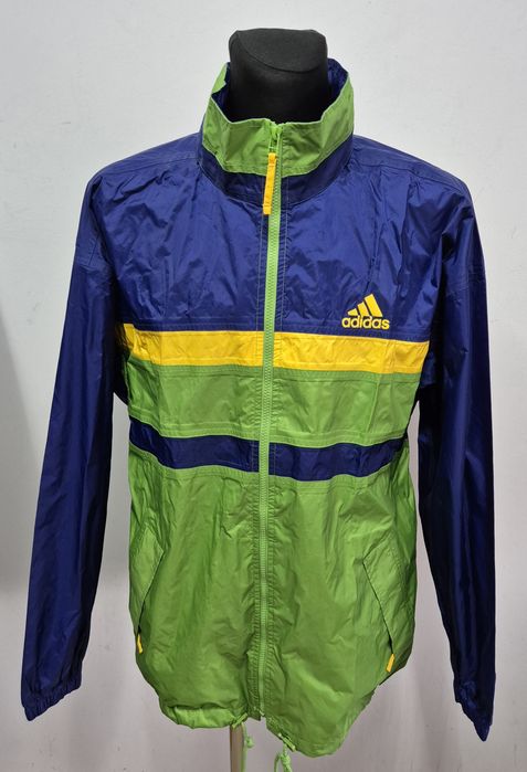 ADIDAS roz. L/XL męska kurtka przeciwdeszczowa z kapturem