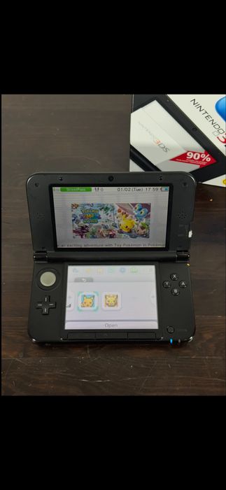 Nintendo 3DS XL niebieski + pudełko + instrukcja