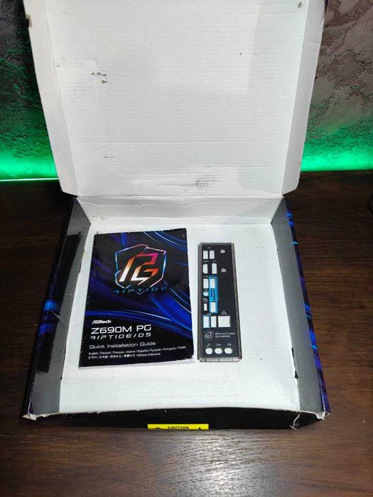Материнська плата ASRock Z690M PG Riptide/D5 (LGA1700) 12-13-14 Intel