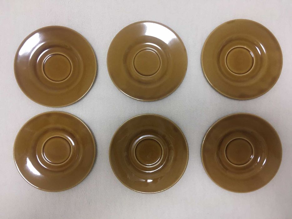 PRL miseczki bulionówki komplet Mirostowice