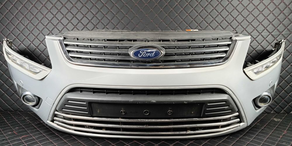 FORD KUGA MK1 I 08-13 Zderzak Przedni Przód Kompletny DRL LED Lakier 08