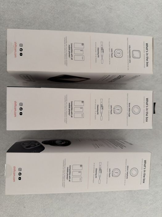 Shiftcam Novas   (Lentes Smartphone Seladas) Iphone 14-17 / Android