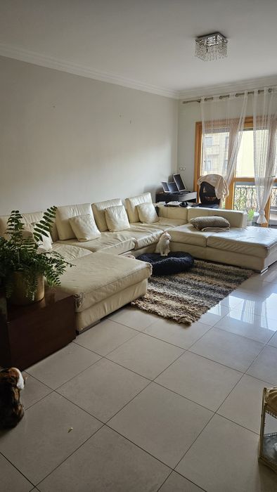 Sofa bege em segunda mao