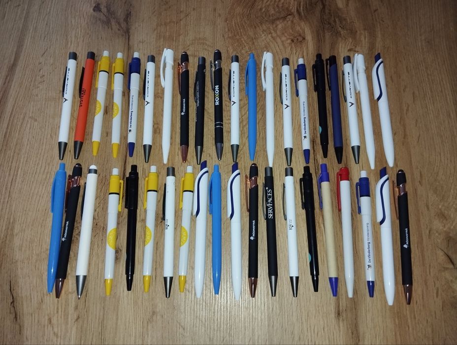 Zestaw długopisów