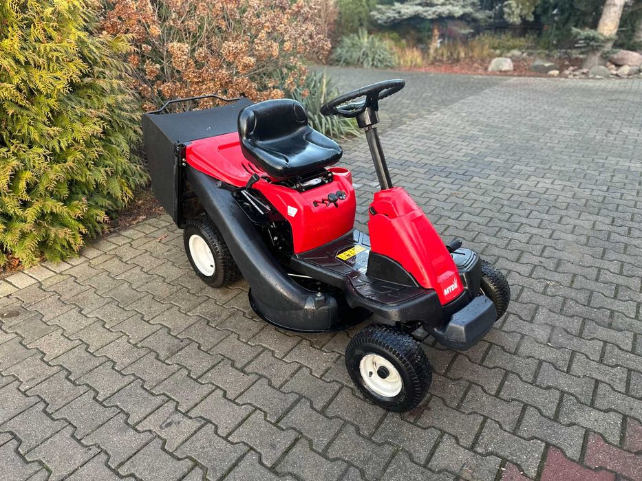 Kosiarka traktorek MTD Rider Briggs Stratton 875 z koszem Wolf garten