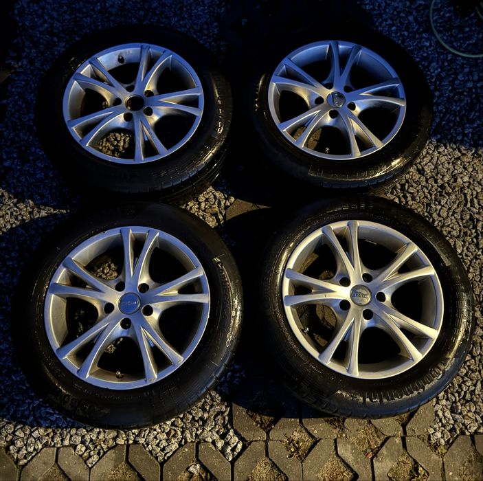 Alufelgi 5x108 Opony 205/55/16" Citroen Peugeot Ford Volvo Renault