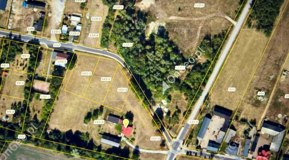 Działka rolno-budowlana z warunkami zabudowy