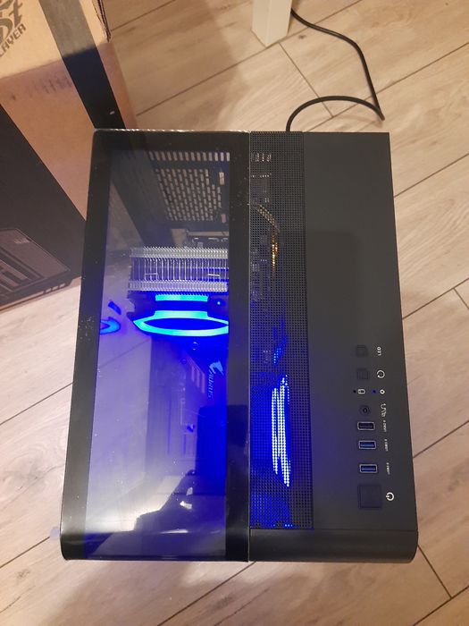 Продам игровой системный блок ryzen 5 5600x  6ядерный ram16 gtx 1070 8