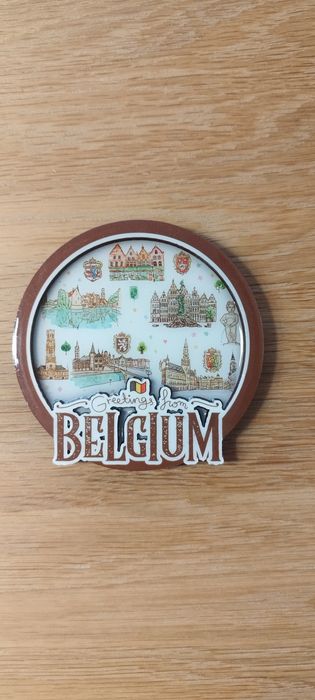 Magnes na lodówkę Belgia
