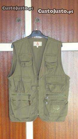 Hecker Men's Vest in Gray/Beige