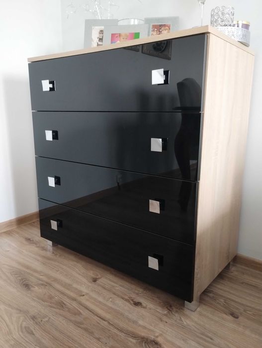 zestaw Mebli  Duża komoda i szafka rtv