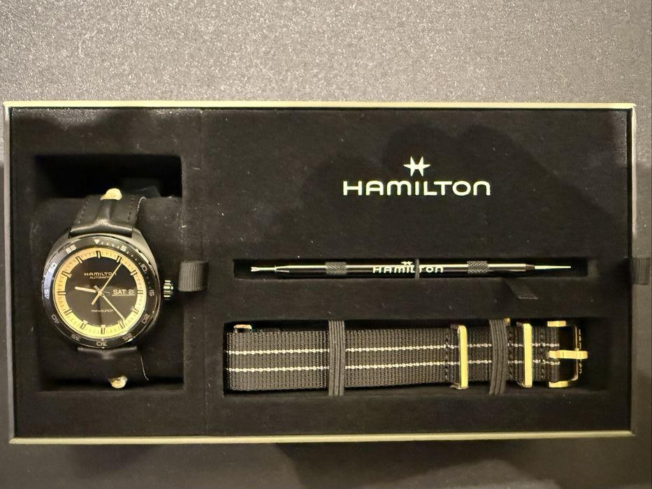 Hamilton Pan-Europ DAY DAT 42mm ідеал