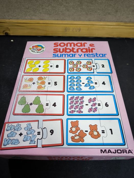 Jogo puzzle sumar e subtraí Majora