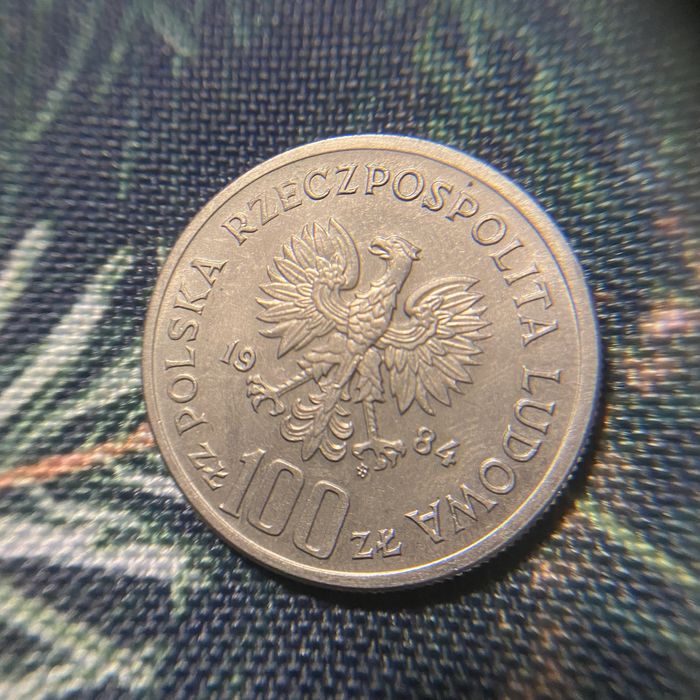 Moneta 40 lat PRL z roku 1984