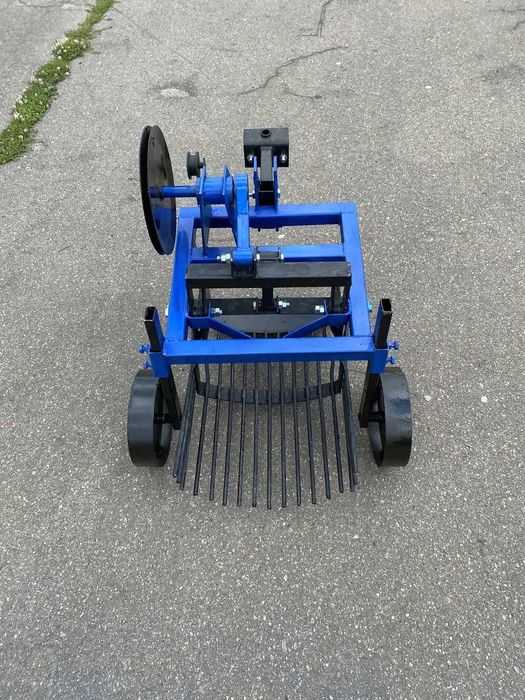 Картоплекопалка гуркотна для мотоблока часова ремінна з активним ножем