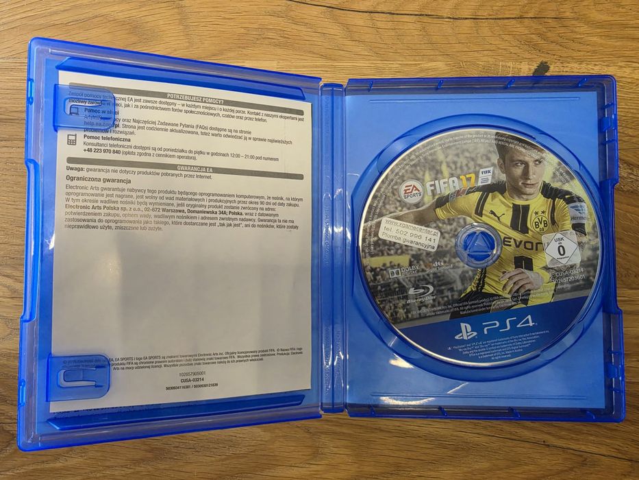 Fifa 17 ps4 używana stan dobry