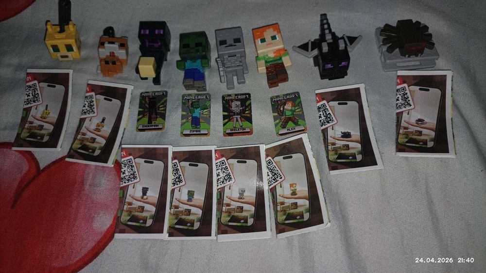 Figurki Minecraft