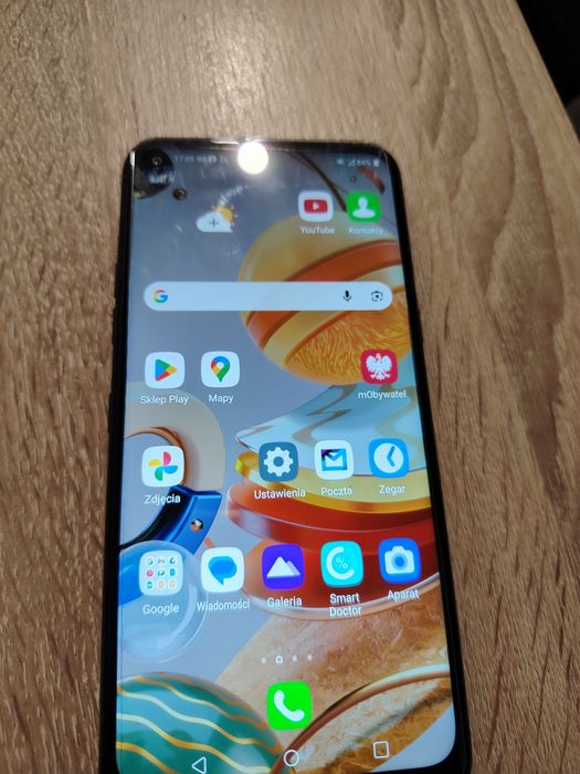 Telefon LG k61 w bardzo dobrym stanie