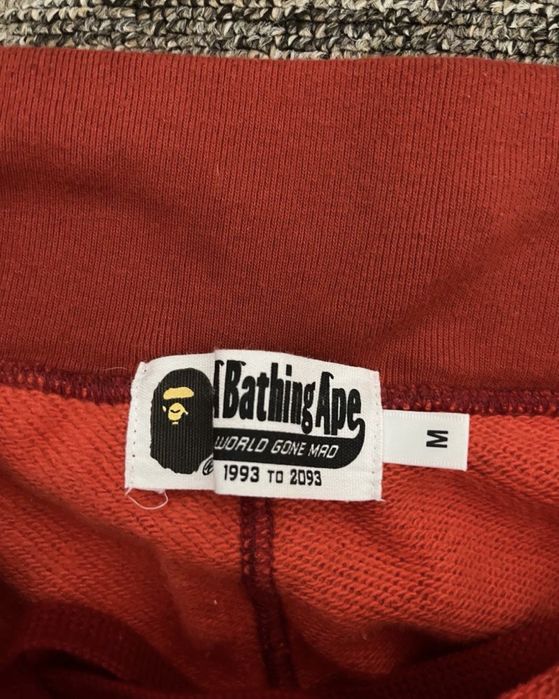 Bape tiger pants red