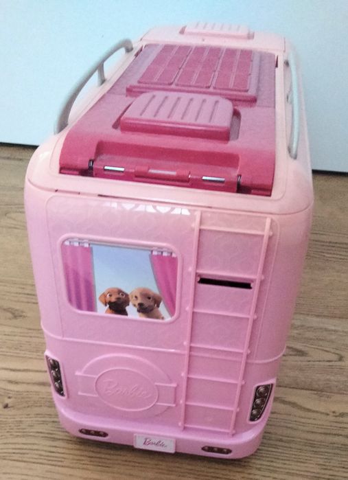 Kamper samochód Barbie różowy