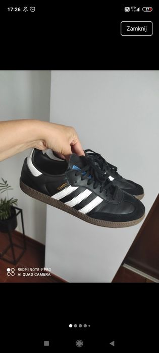 Sneakersy Samba OG Adidas 38 2/3