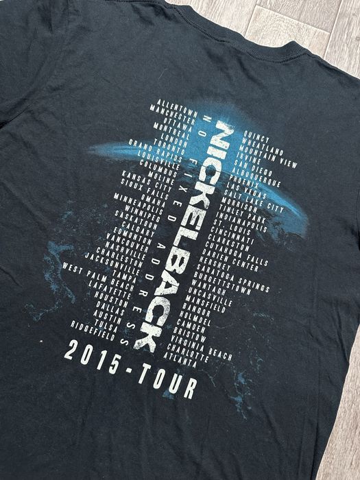 Футболка Nickelback No Fixed Adress 2015 Tour Tee