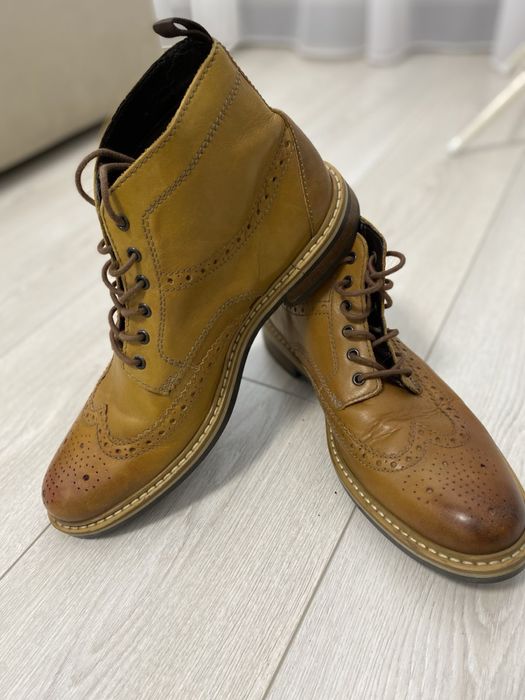 Ботинки Clarks 44 размер броги