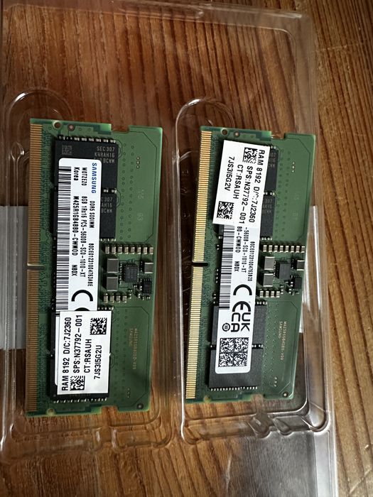 Pamiec RAM DDR5 16gb 2x8 samsung