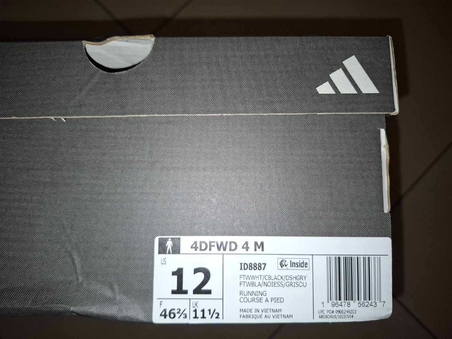 Adidas 4DFWD, кросівки, р.45,5 (12USA)