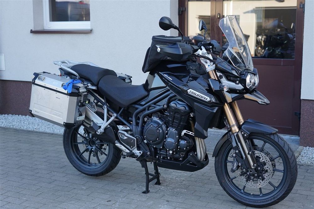 Triumph Tiger 1200 Explorer, kufry, grzane manetki, bardzo dobry stan! Niemcy