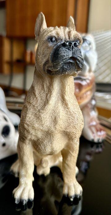 Cães em ceramica de epoca
