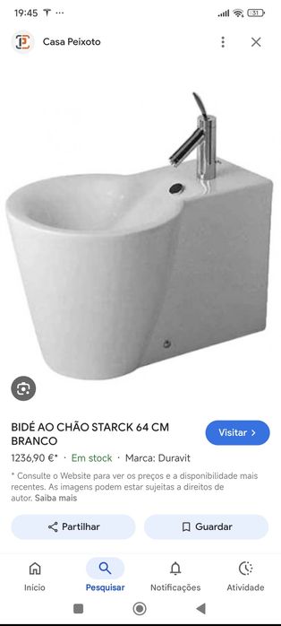 Sanita e Bidé STARCK 1 Duravit