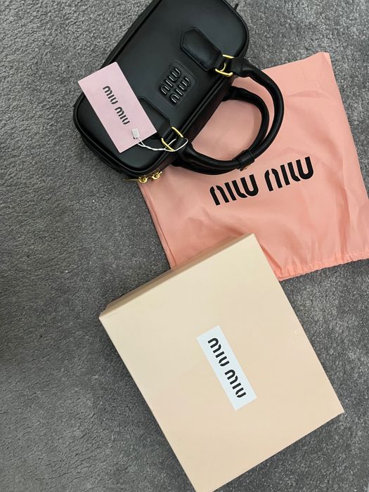 Miu miu torebka czarna