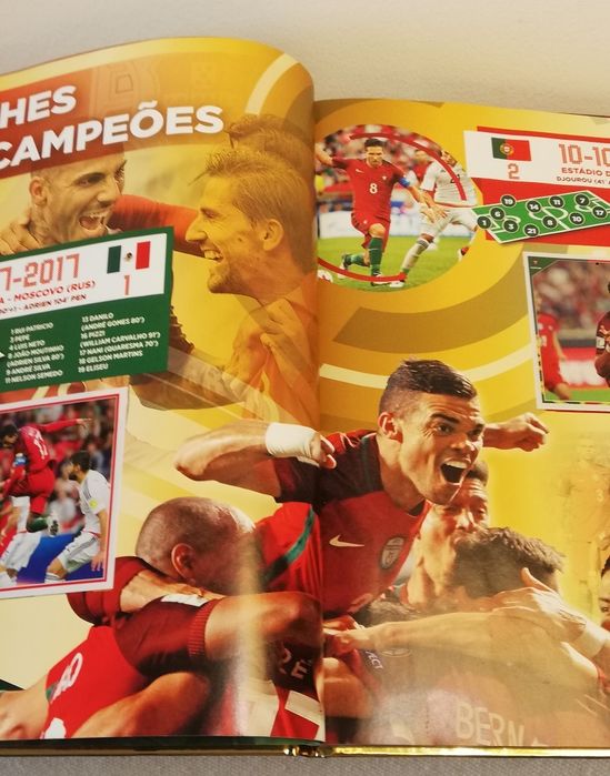 Caderneta completa seleção nacional