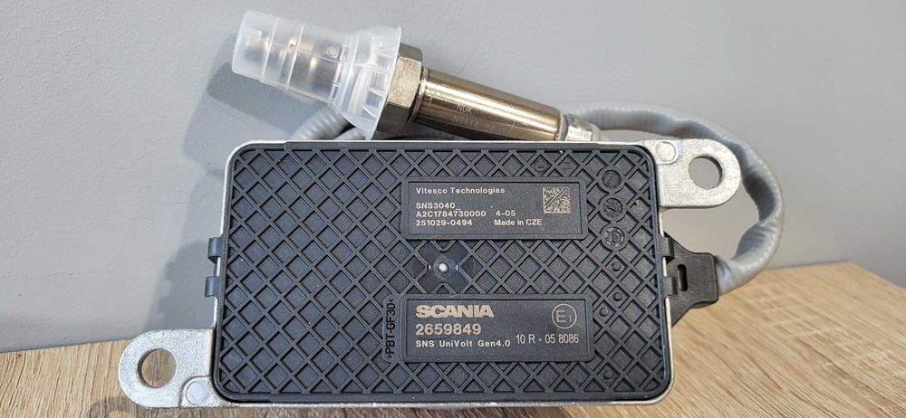 Czujnik Nox Sensor Scania R, S Oryginał Nowy Vitesco za Katalizatorem ...