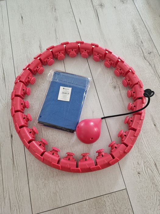 Hula hop z wypustkami masującymi