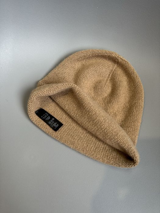 Кашемировая шапка COS в бежевом цвете (оригинал)