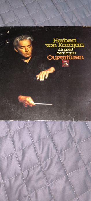 Herbert bon Karajan Dirigiert berühmte Ouvertüren płyta winylowa