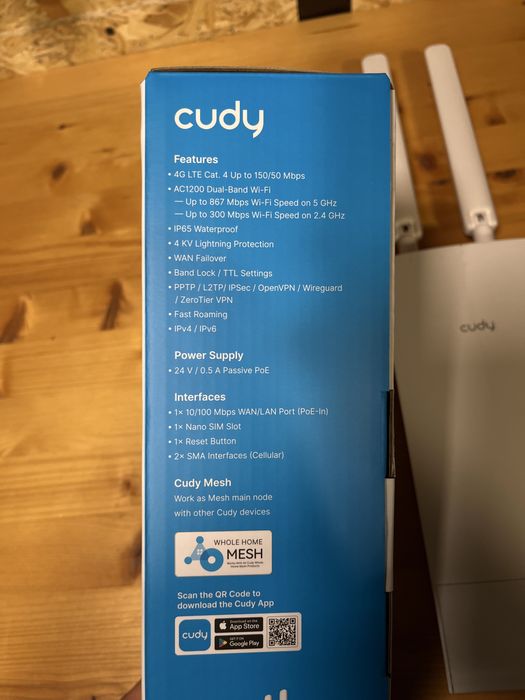 Router Cudy LT500 outdoor SIM