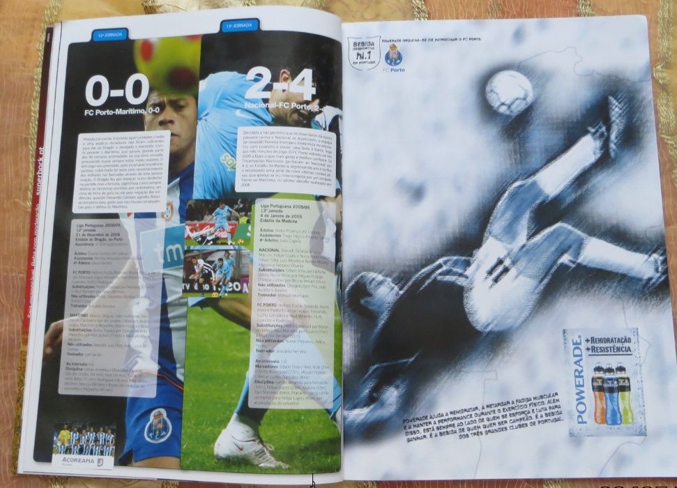 Revista Futebol Dragões Caixa Kevin "Big Sho Corrida e Atletismo