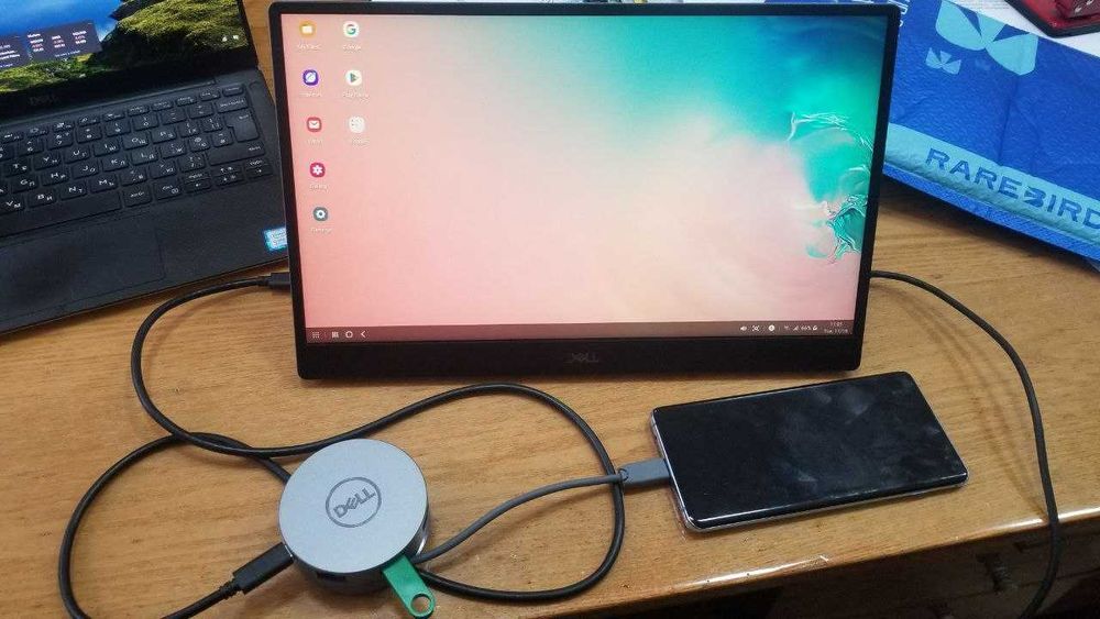 Портативний монітор Dell P1424H 14 дюймів full HD1080p IPS pd65w