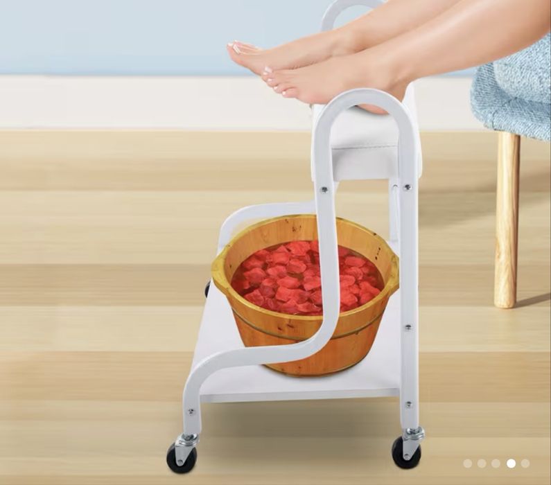 Apoio de Pés para Pedicure Profissional