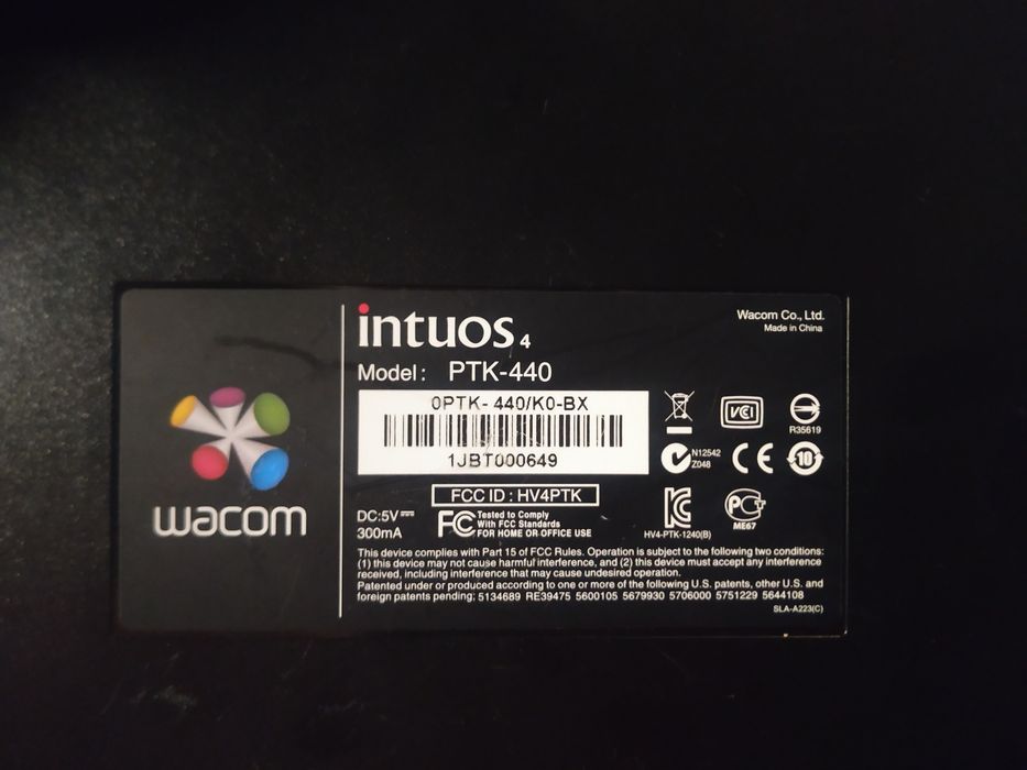 Tablet graficzny Wacom intuos PTK- 440